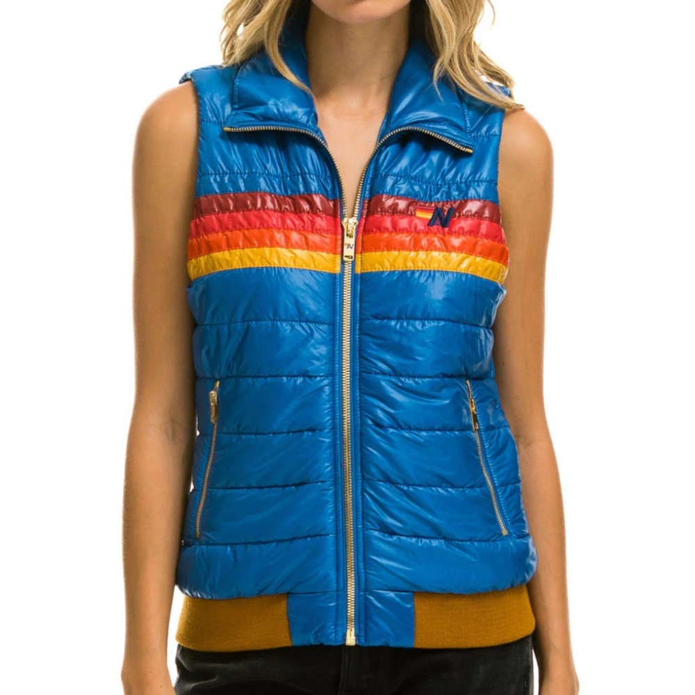 Aviator Nation - 5-Stipe Vest (NWT). Size S. SOLD OUT.